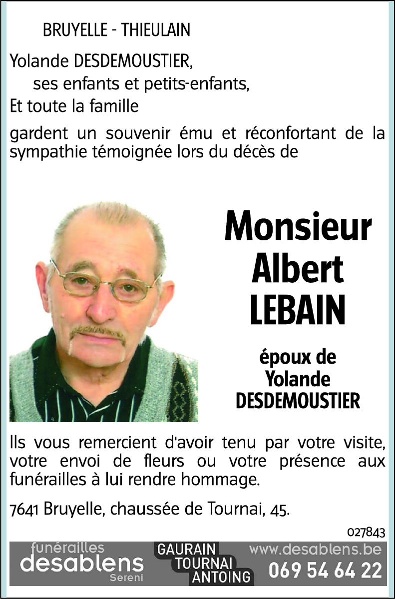 Albert LEBAIN