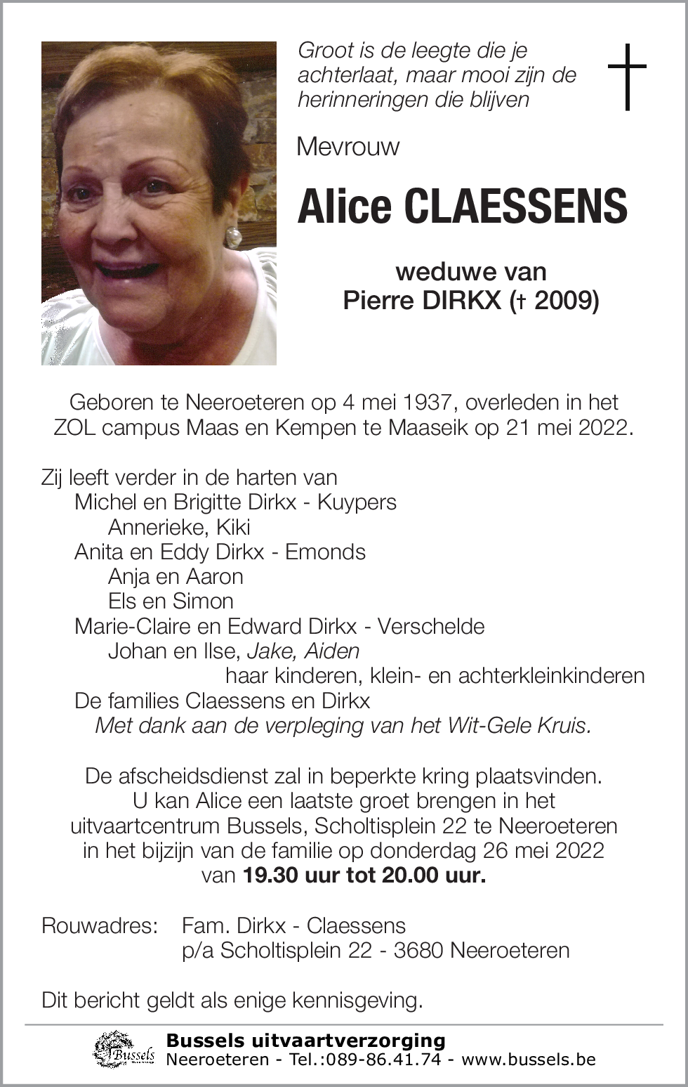 Alice CLAESSENS