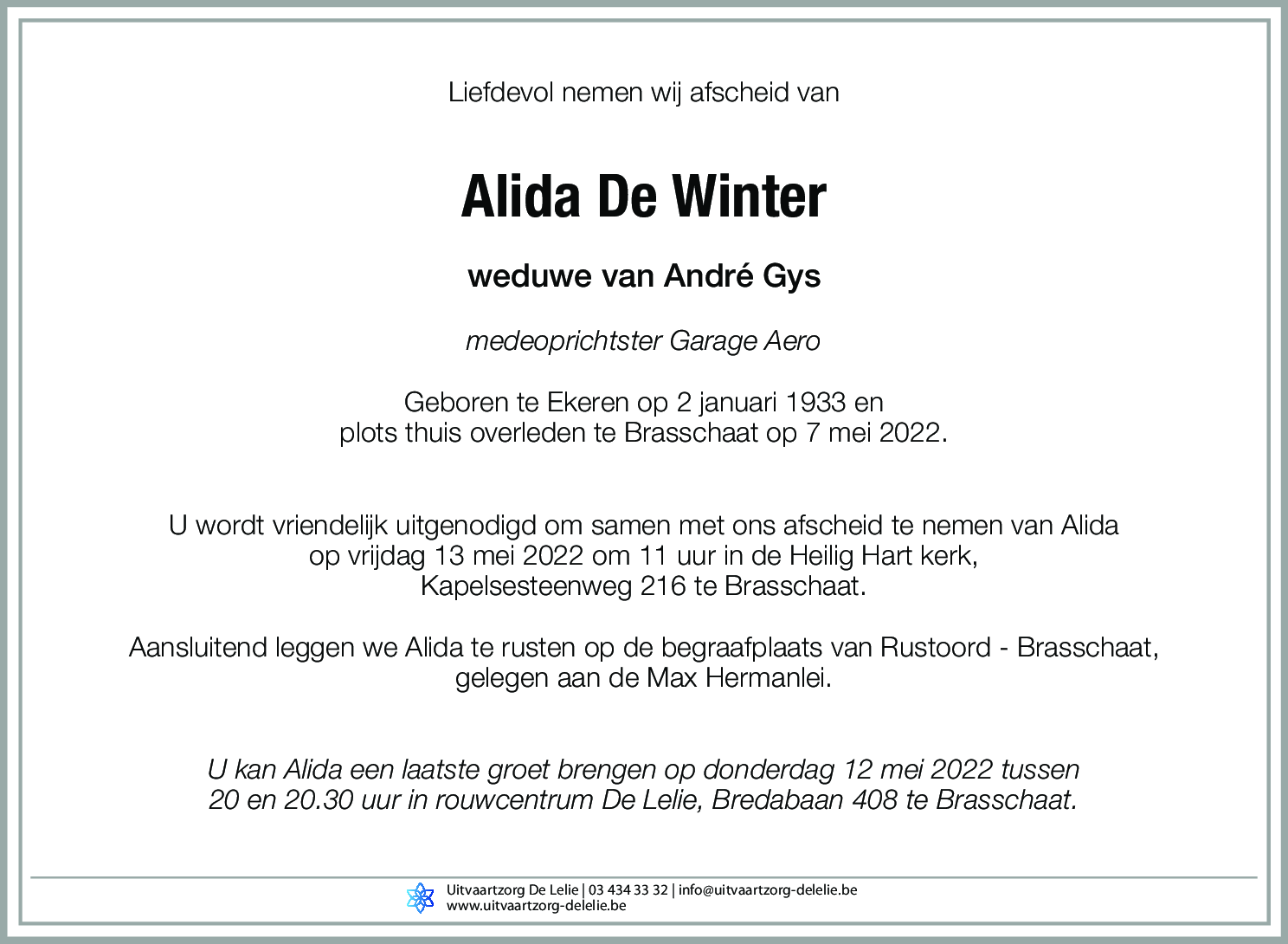 Alida De Winter