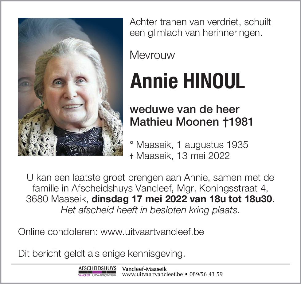 Annie Hinoul