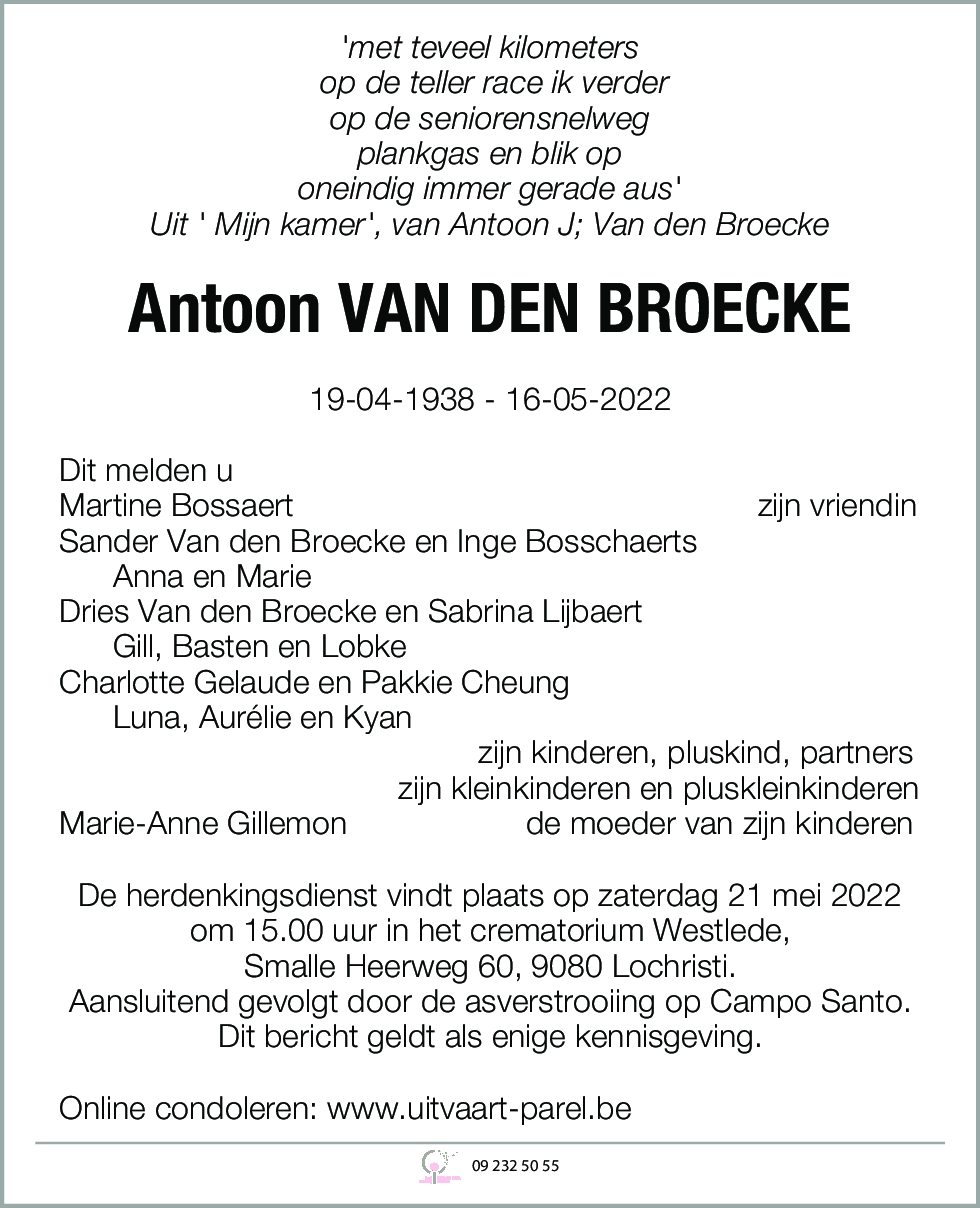 Antoon Van den Broecke