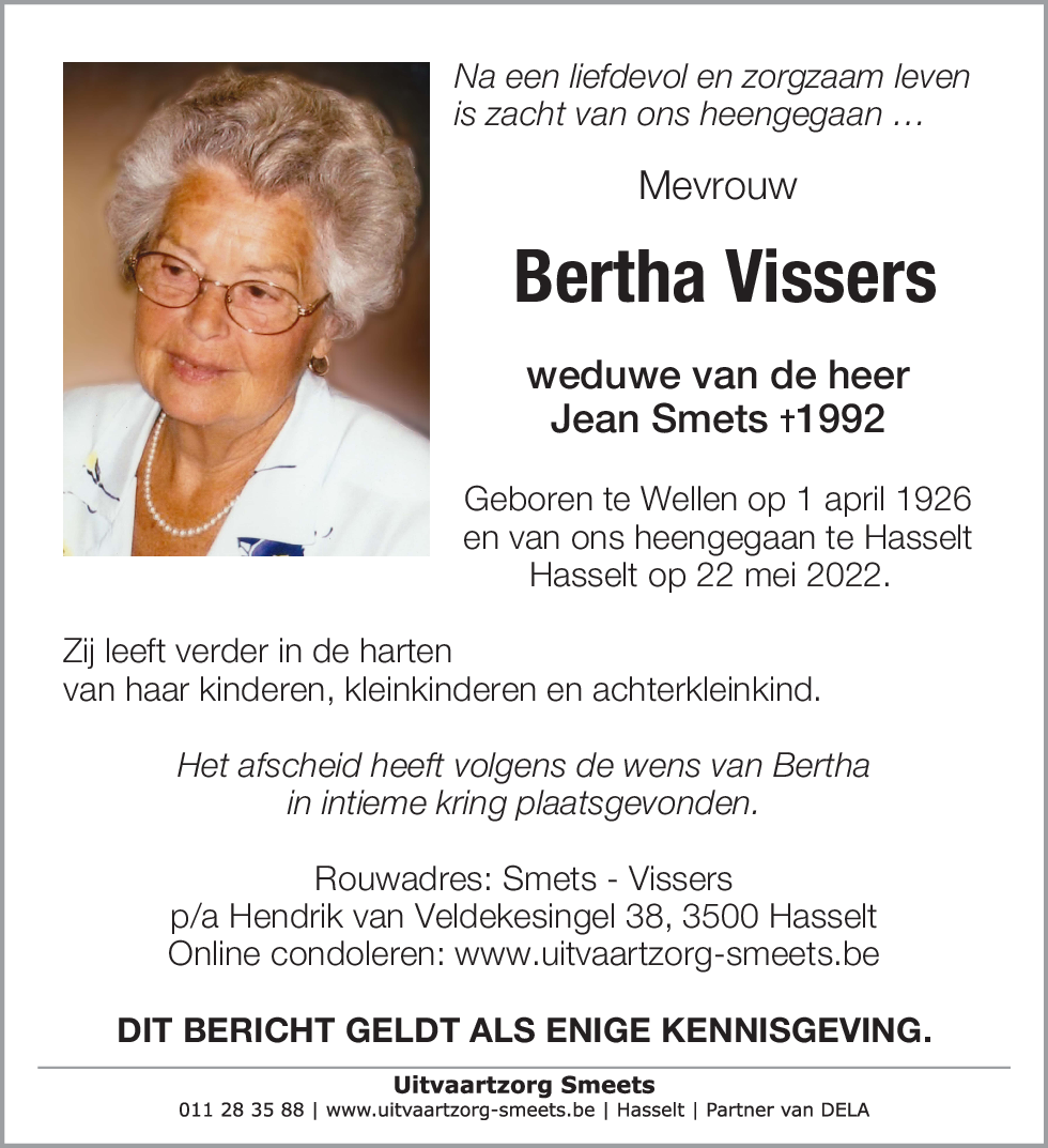 Bertha Vissers