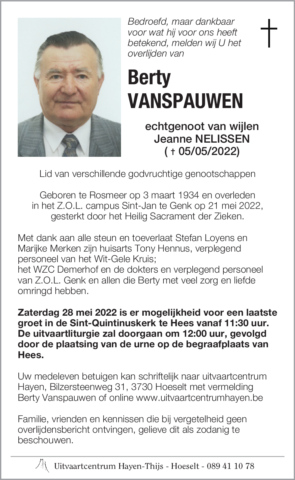 Berty VANSPAUWEN