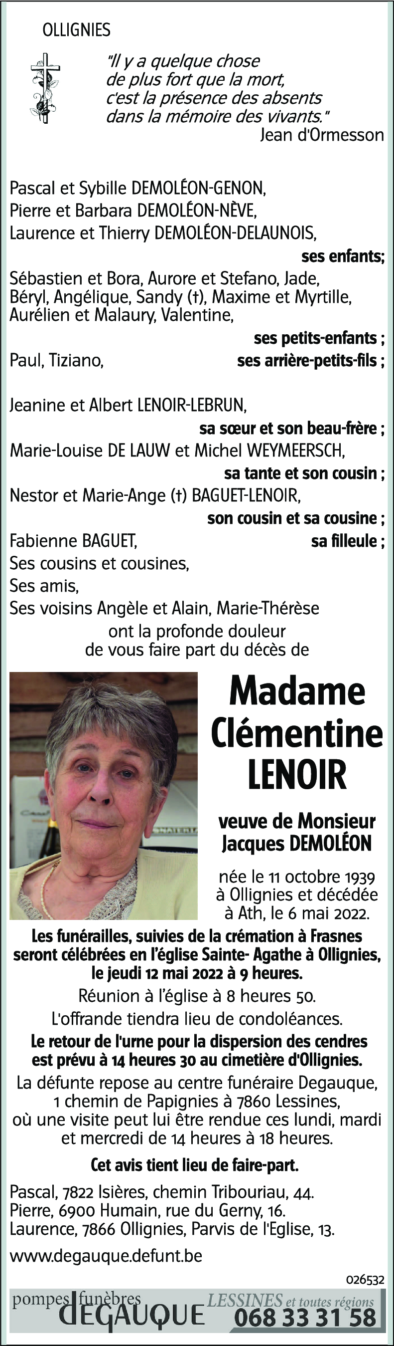 Clémentine LENOIR
