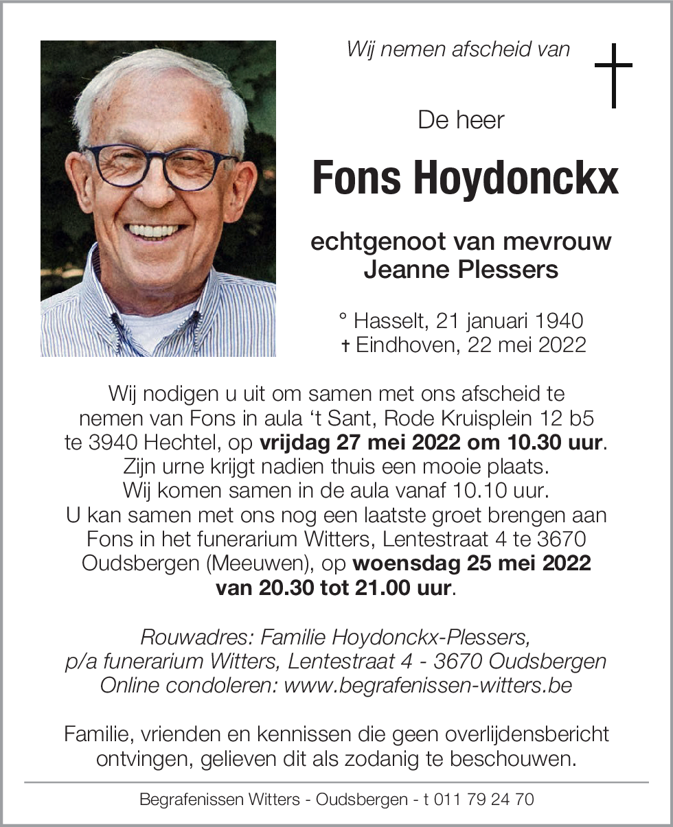 Fons Hoydonckx