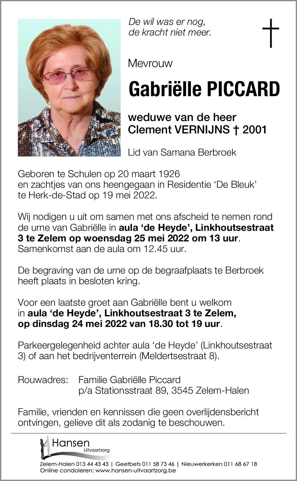 Gabriëlle PICCARD