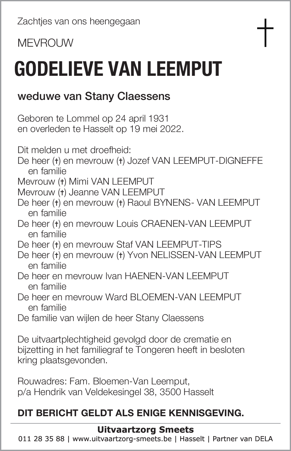 Godelieve Van Leemput