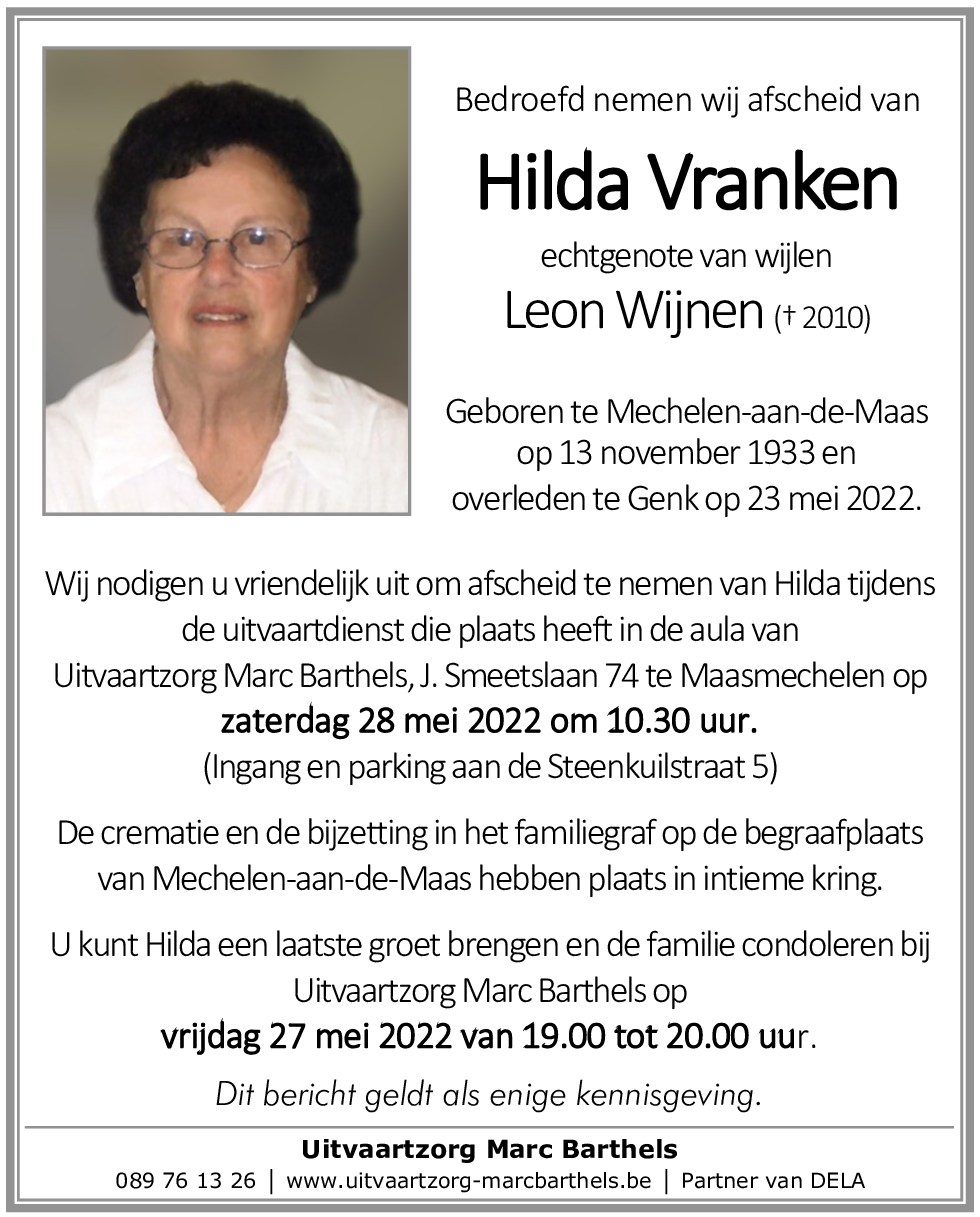 Hilda Vranken