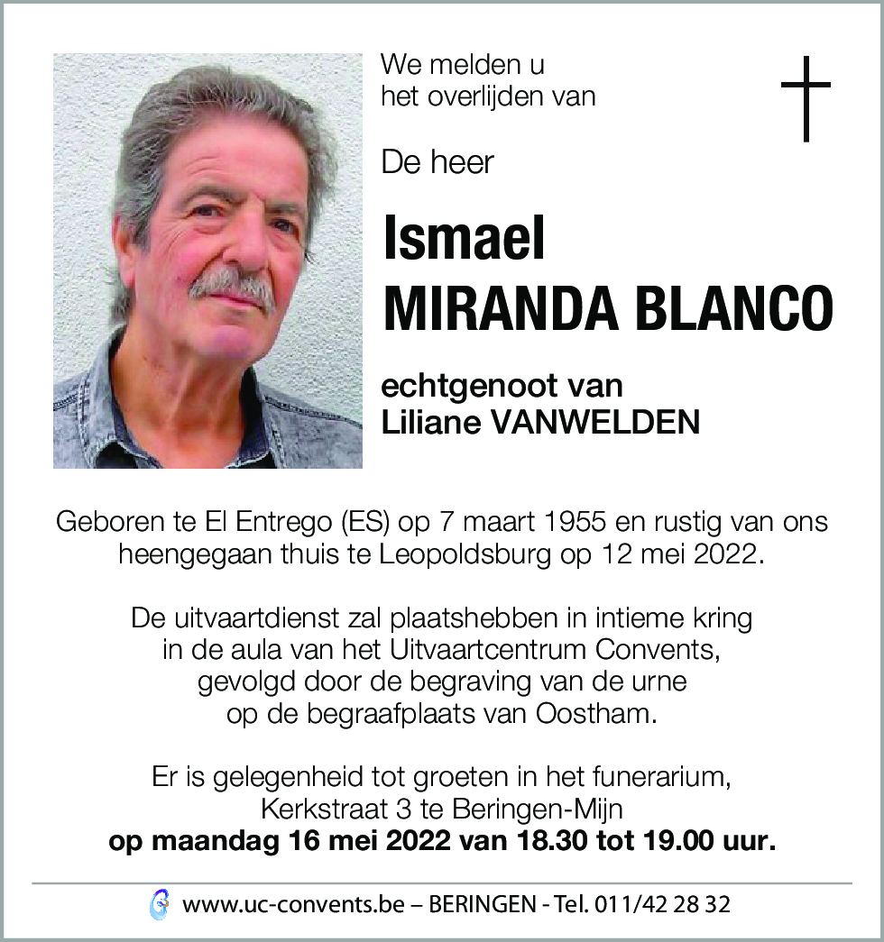 Ismael Miranda Blanco