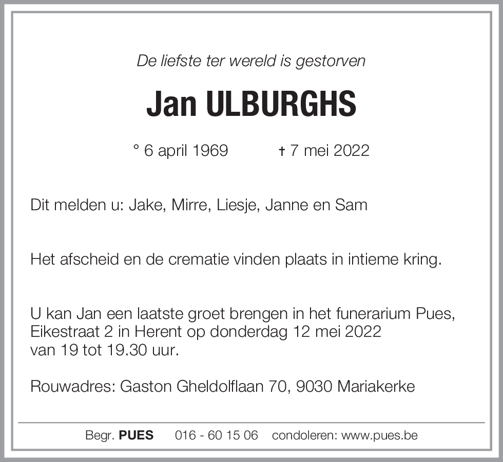 Jan Ulburghs