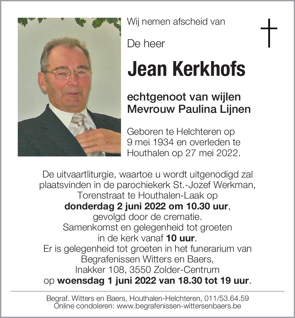 Jean Kerkhofs