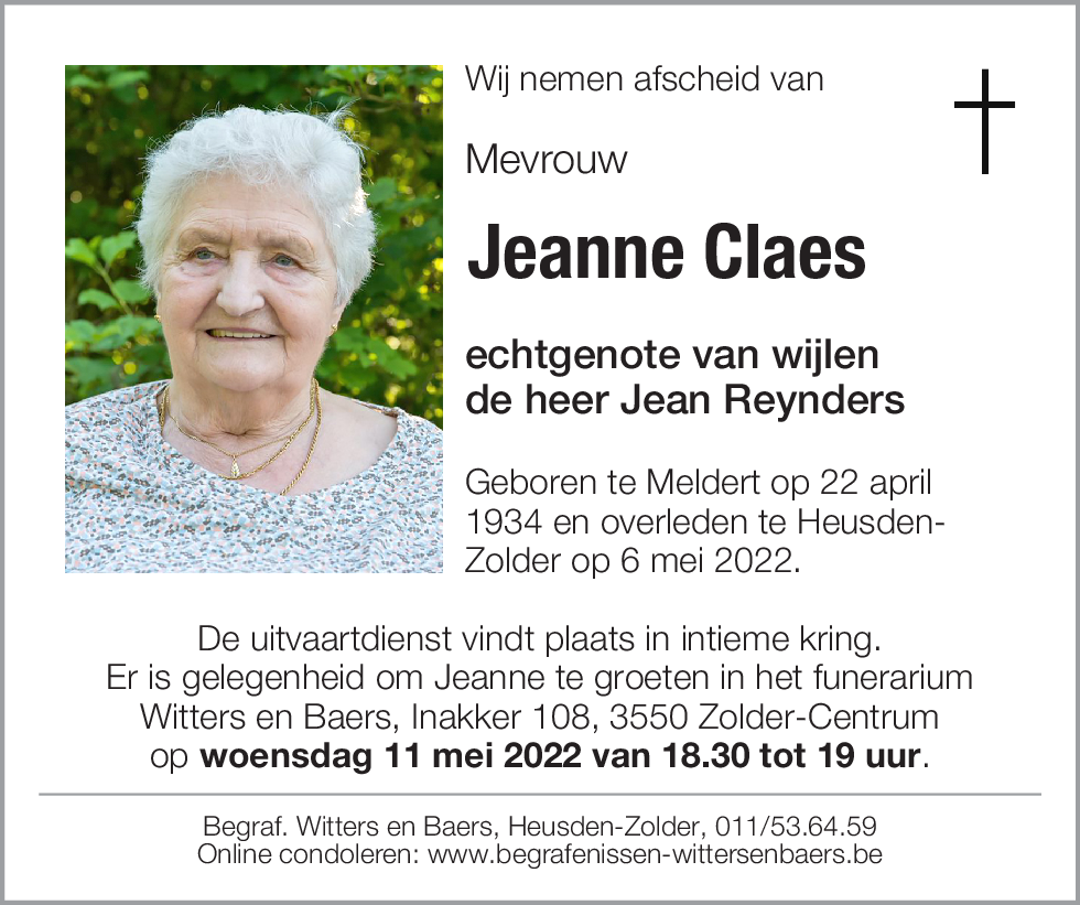 Jeanne Claes