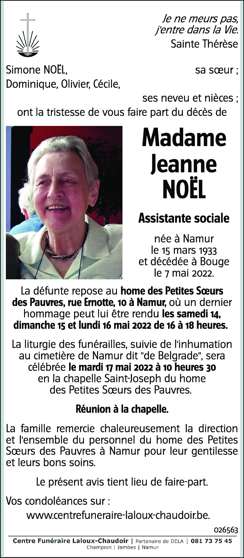 Jeanne NOËL