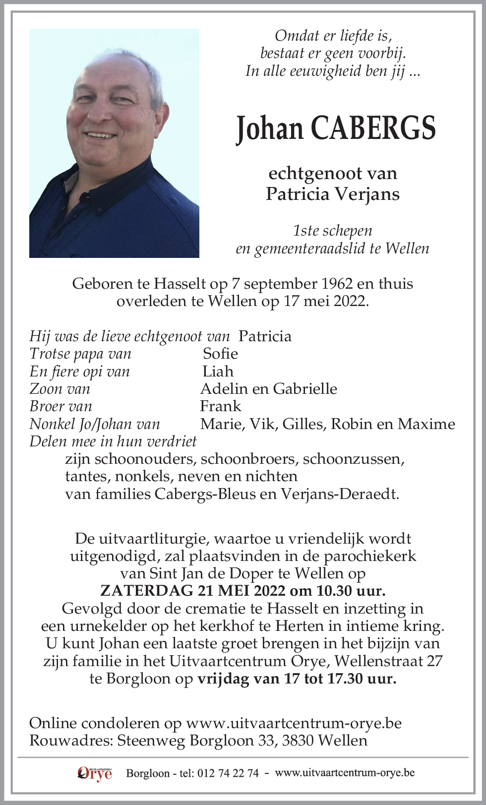 Johan Cabergs
