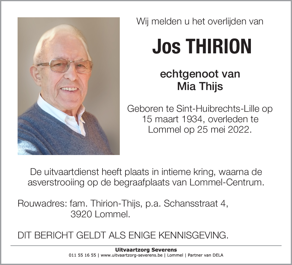 Jos Thirion