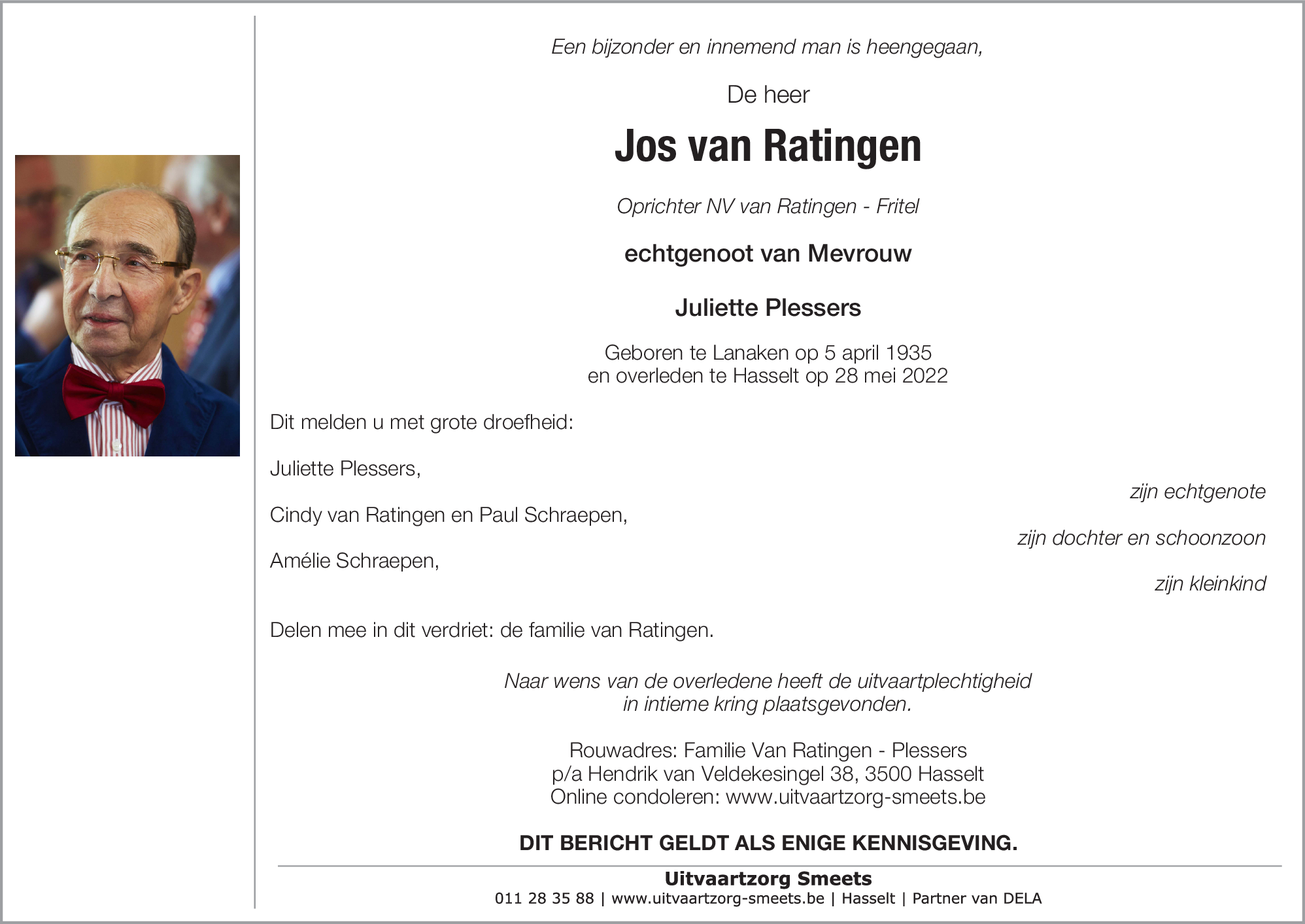 Jos van Ratingen