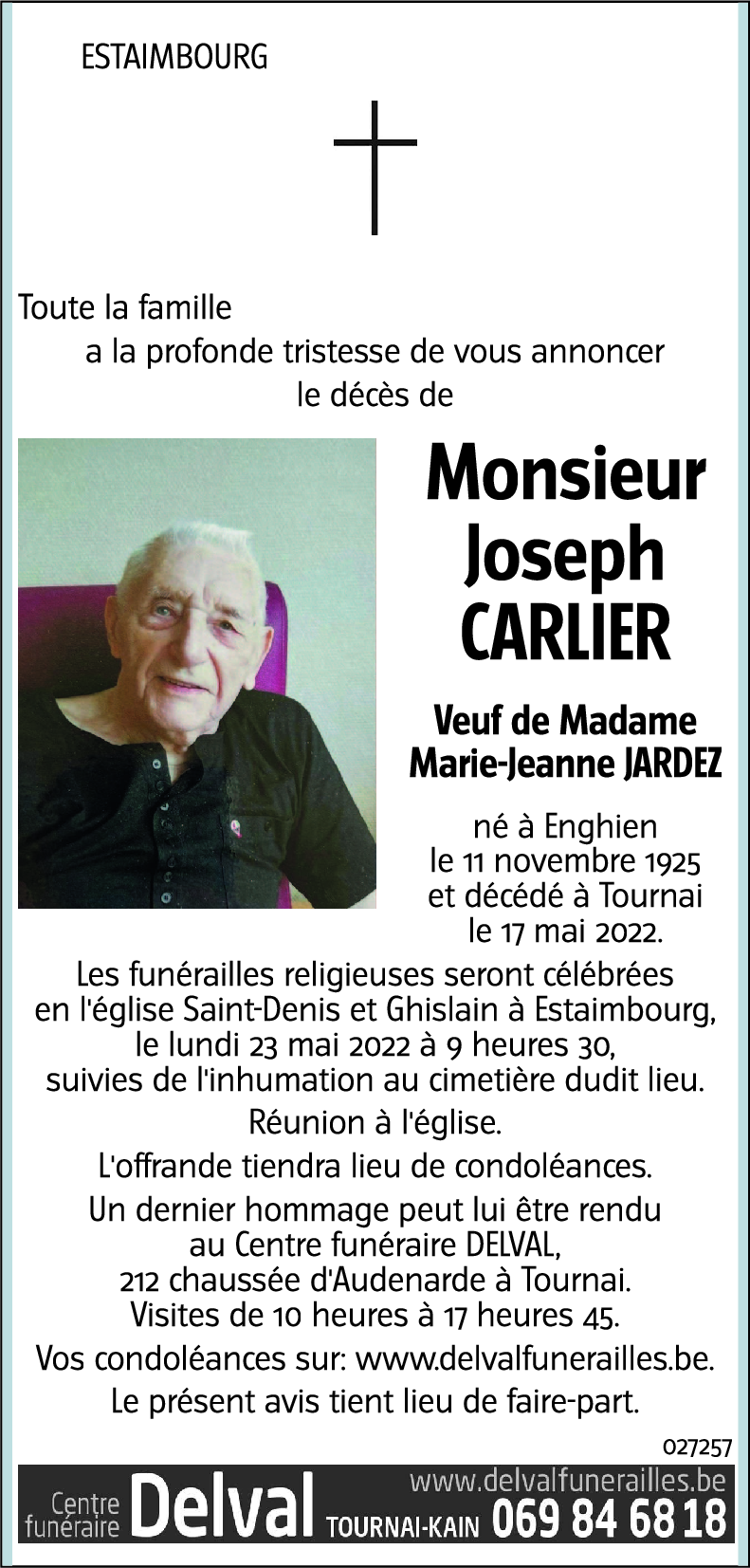 Joseph CARLIER