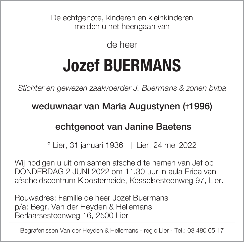 Jozef Buermans