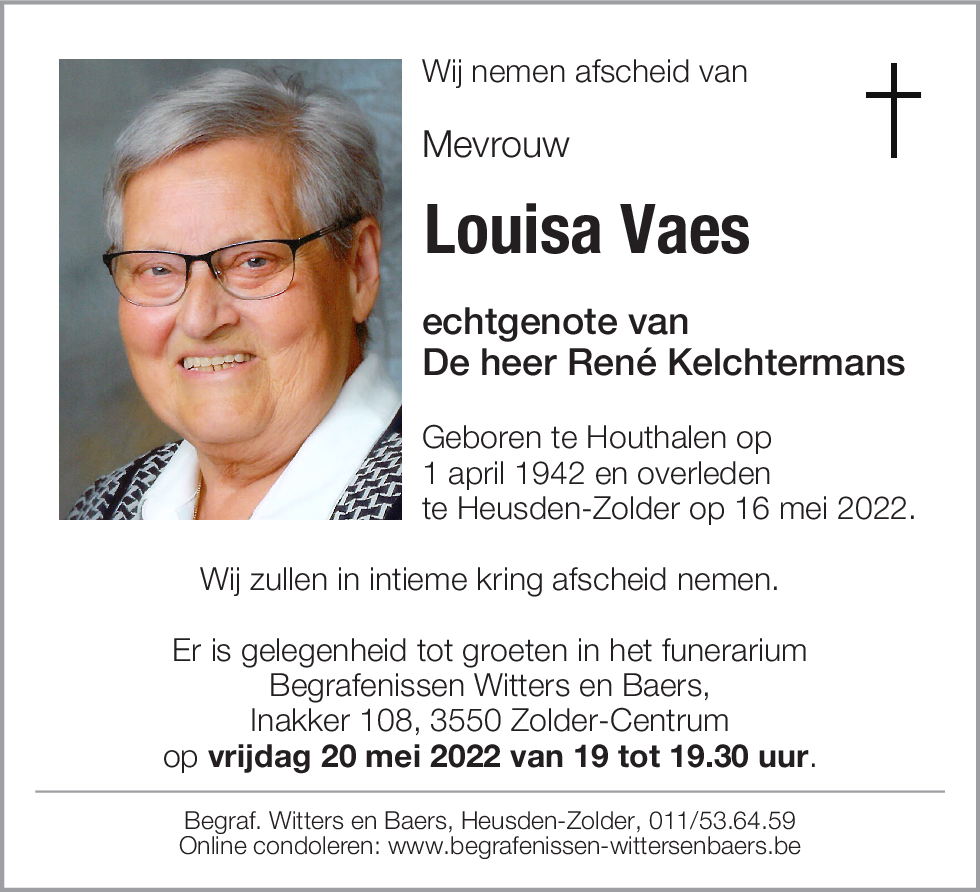 Louisa Vaes