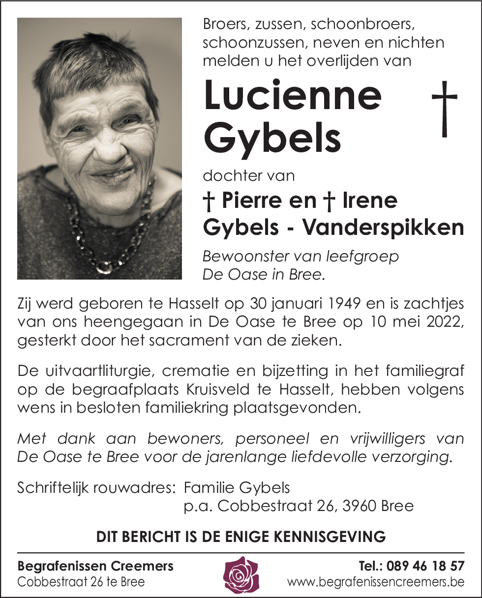 Lucienne Gybels