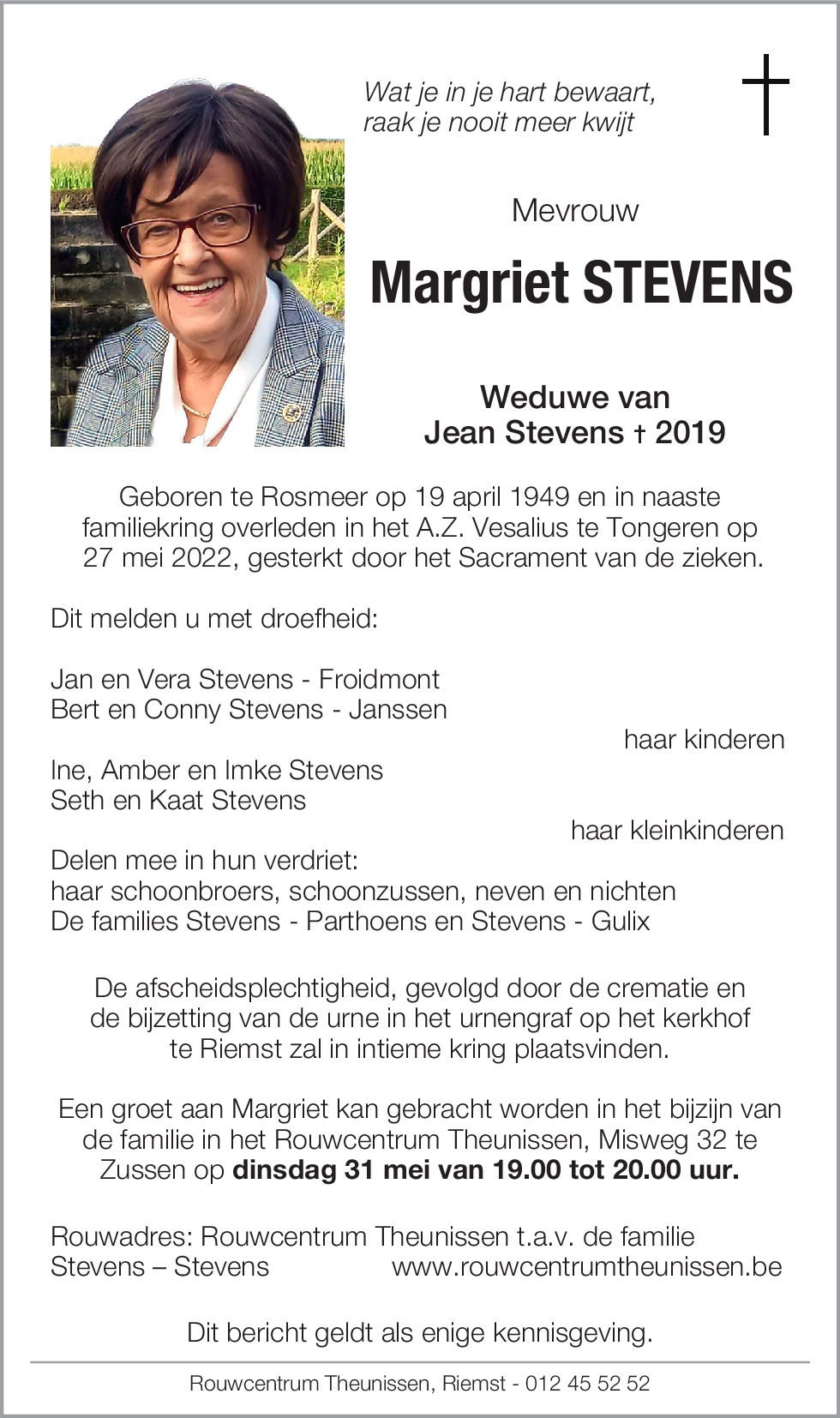Margriet Stevens