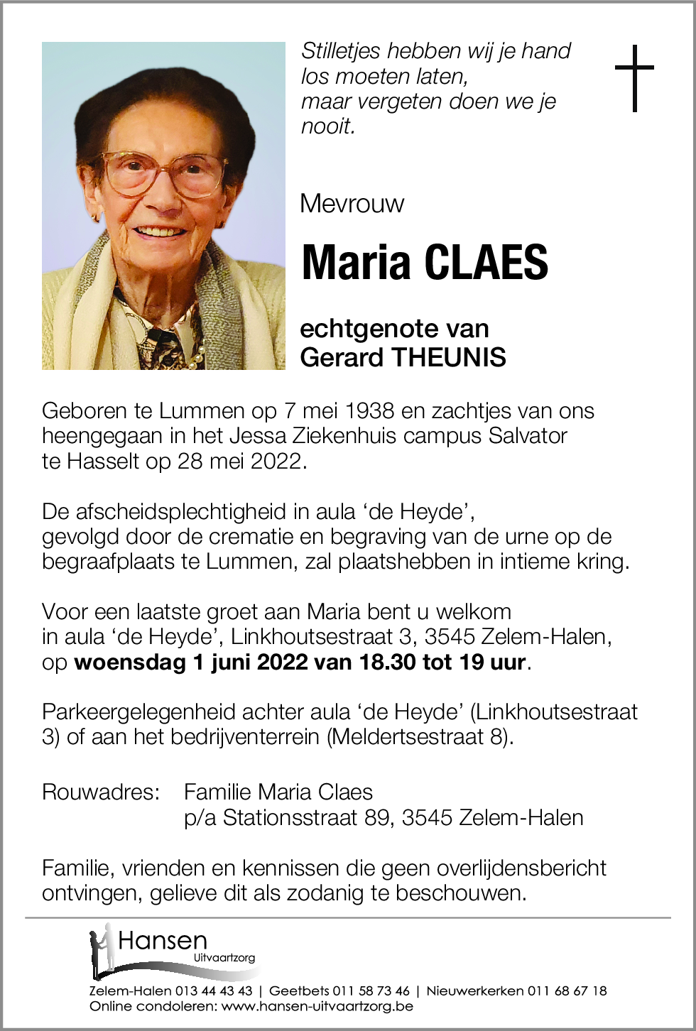 Maria CLAES