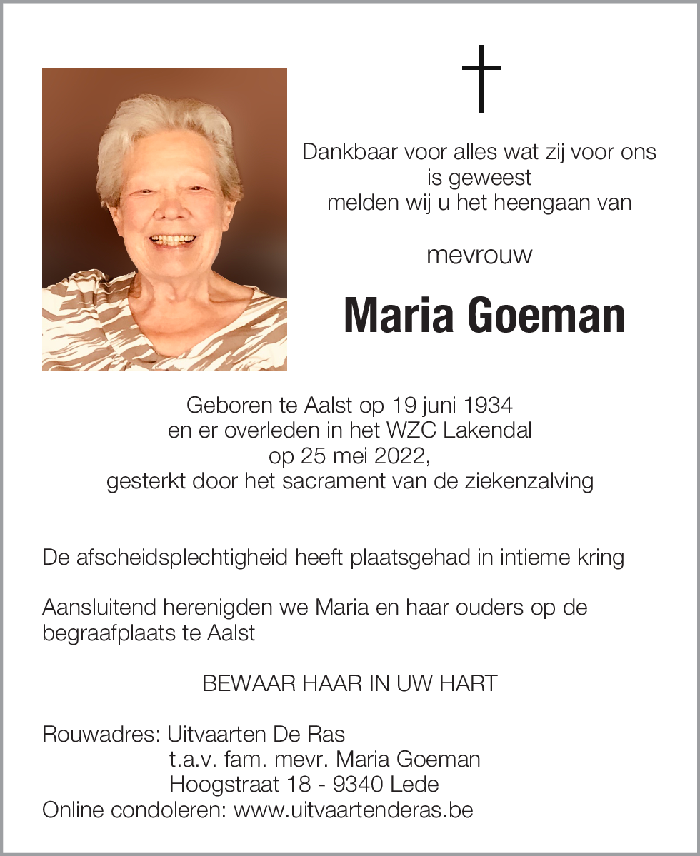 Maria Goeman