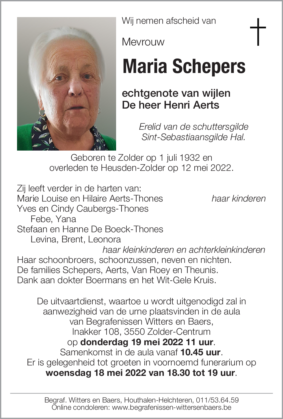 Maria Schepers