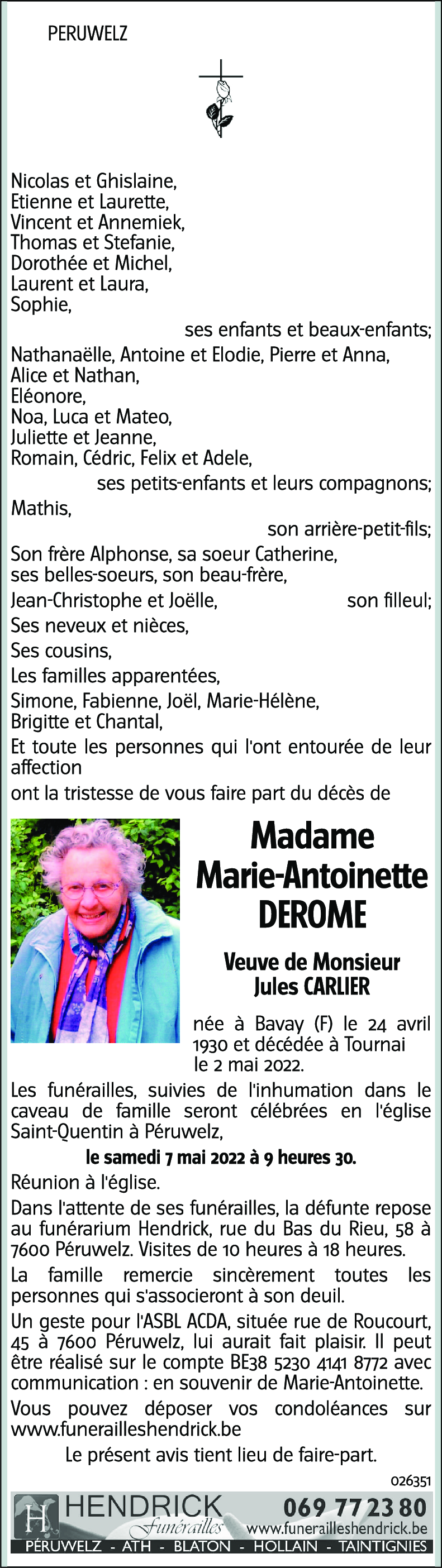 Marie-Antoinette DEROME