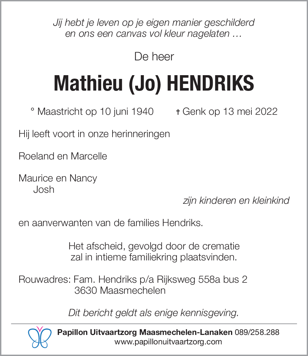 Mathieu Hendriks