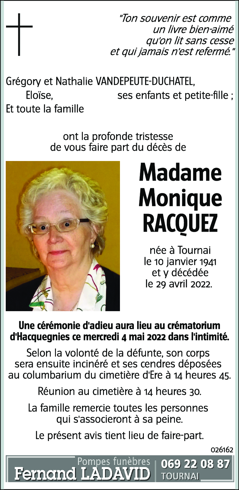 Monique RACQUEZ
