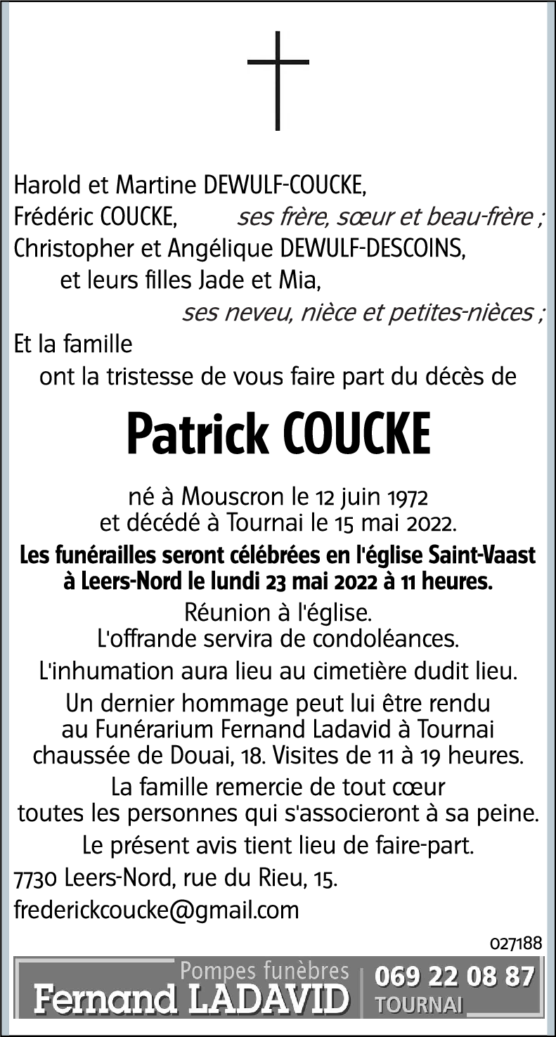 Patrick COUCKE