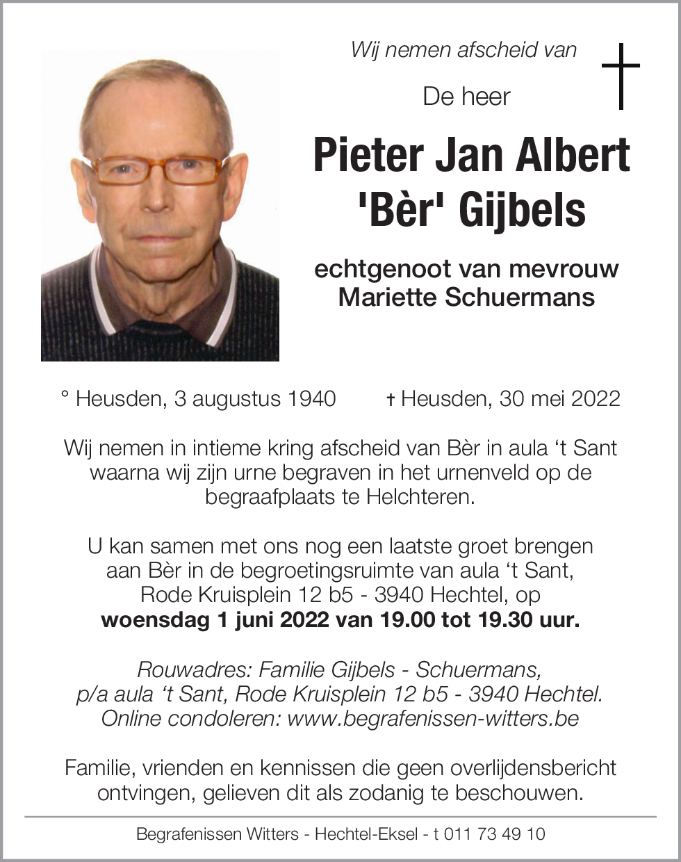 Pieter Jan Albert Gijbels