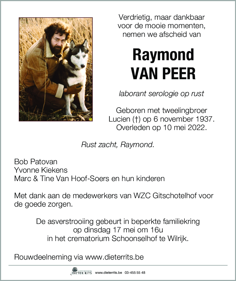 Raymond Van Peer