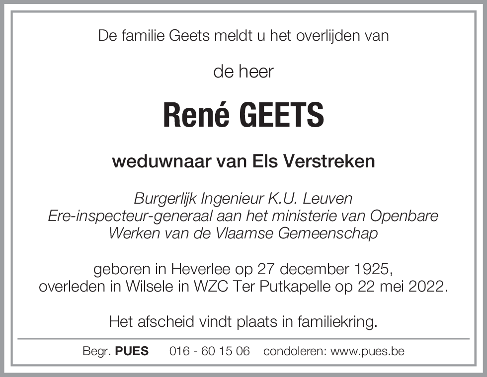 René Geets