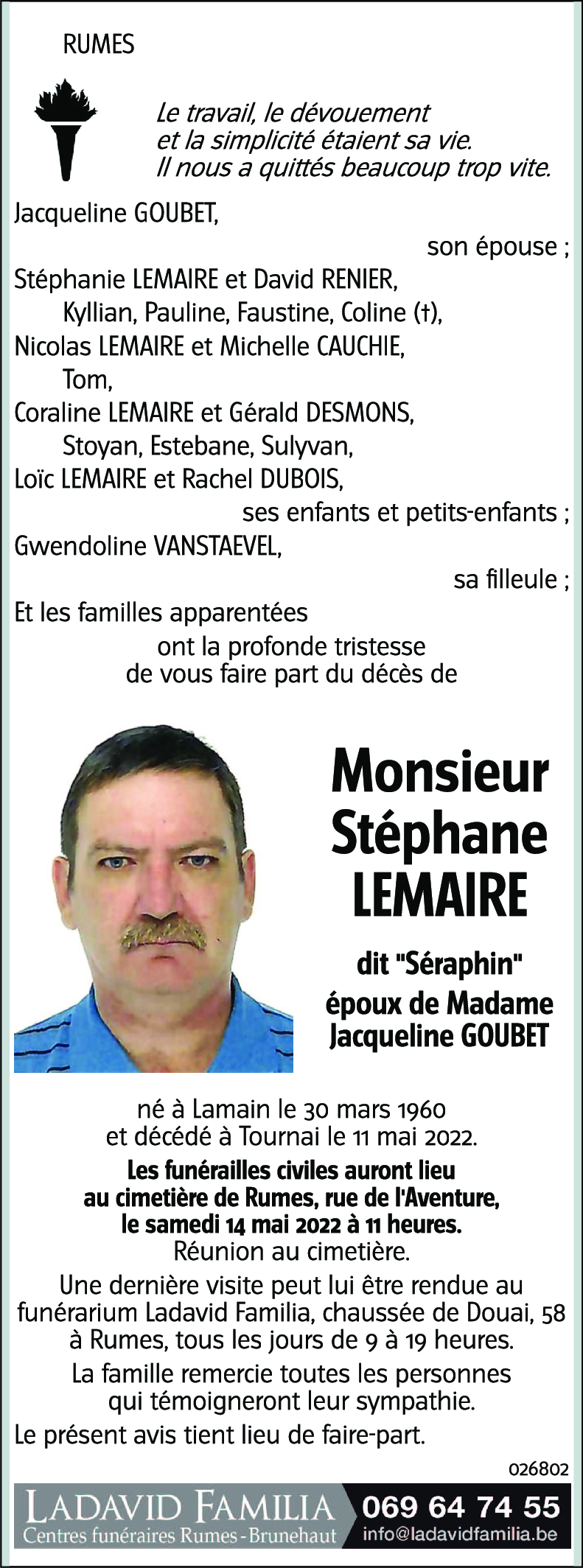 Stéphane LEMAIRE