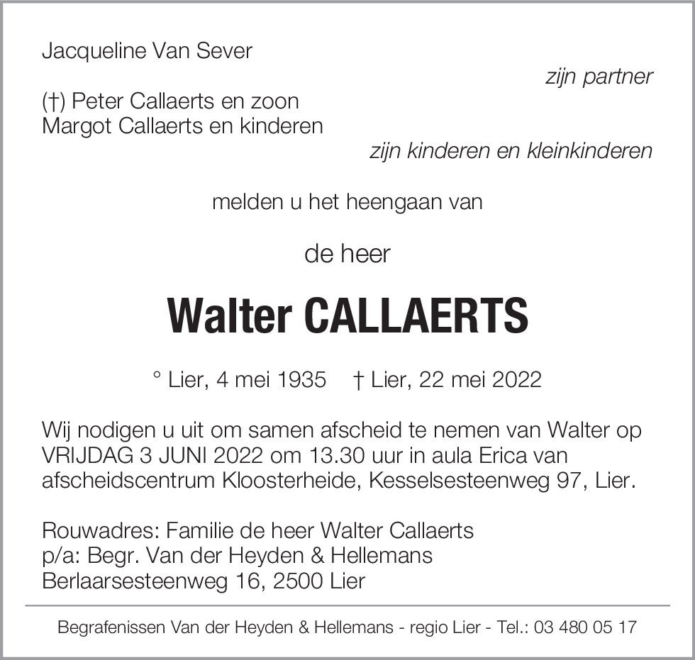 Walter Callaerts