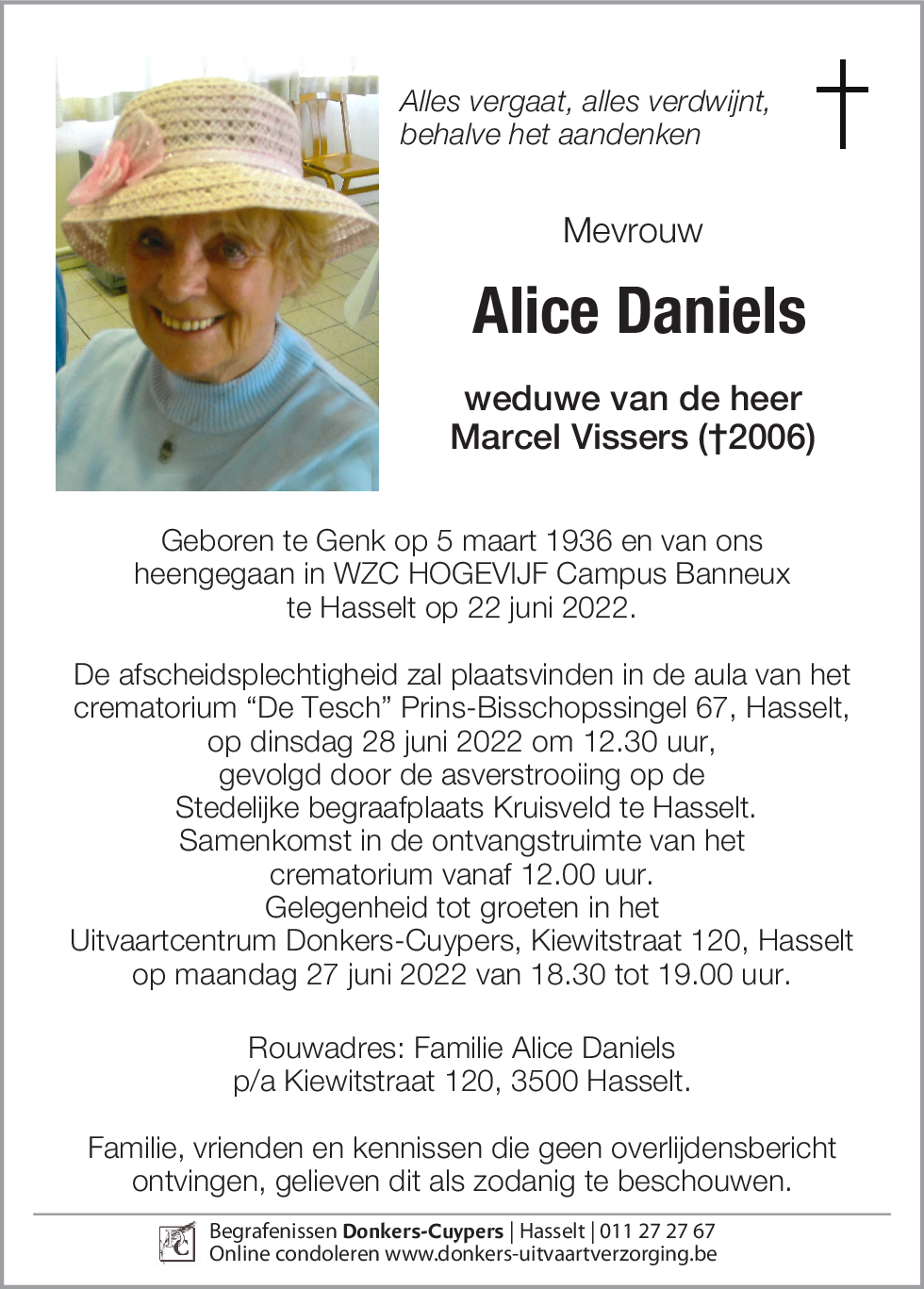 Alice Daniels
