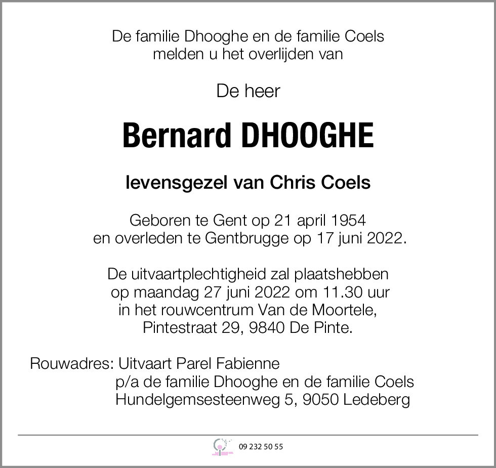 Bernard Dhooghe