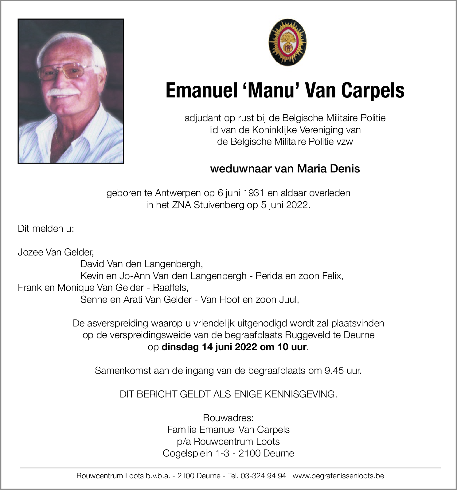 Emanuel Van Carpels