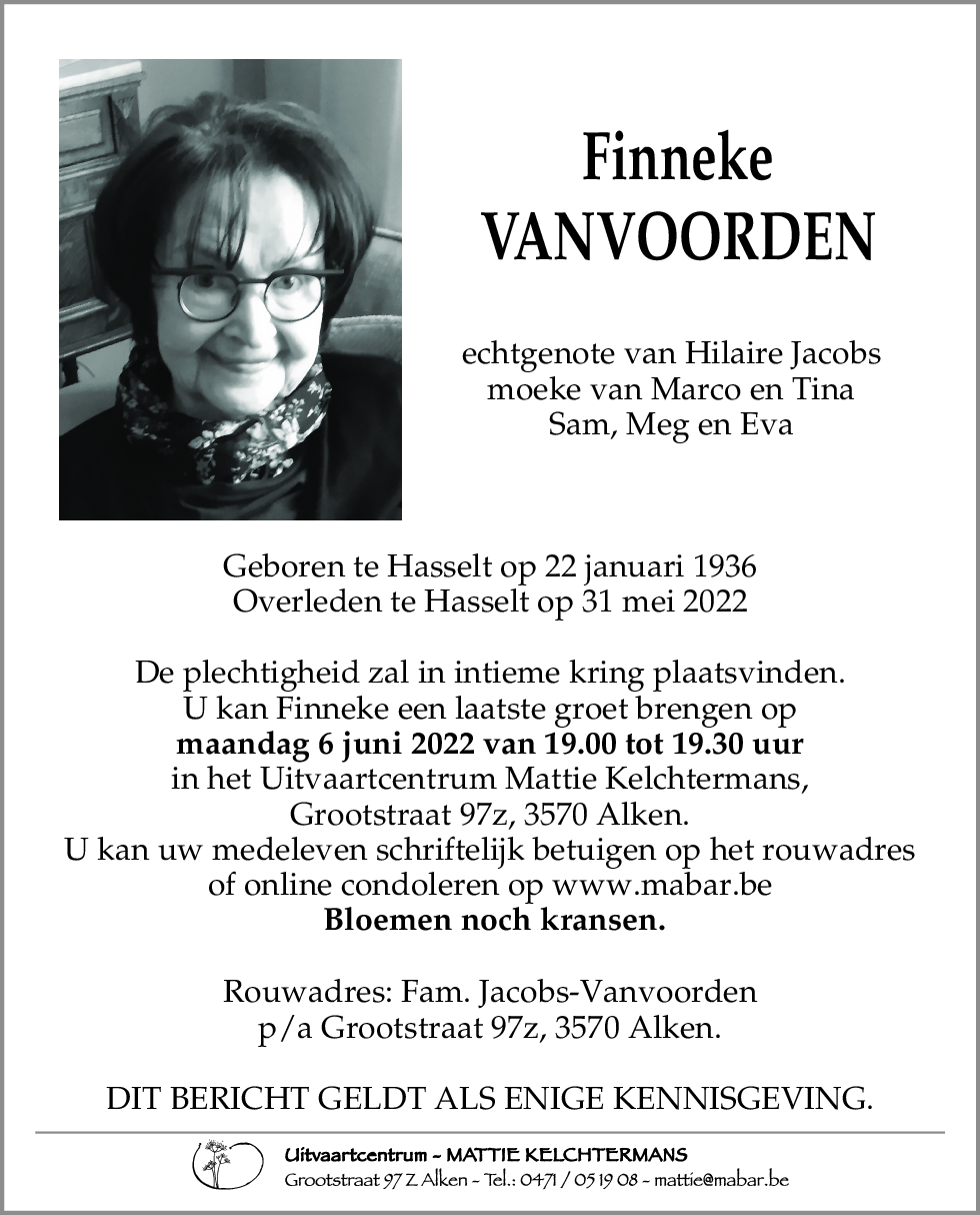 Finneke Vanvoorden