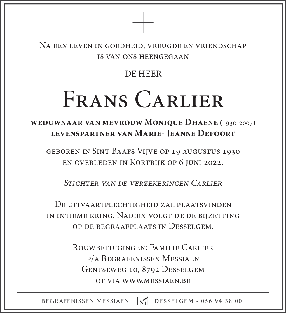 Frans Carlier