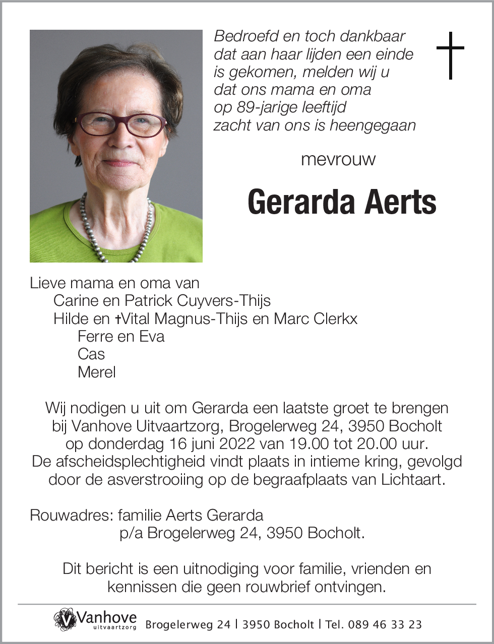 Gerarda Aerts