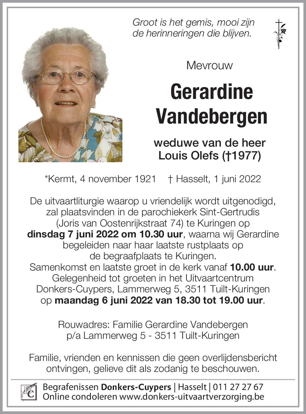 Gerardine Vandebergen