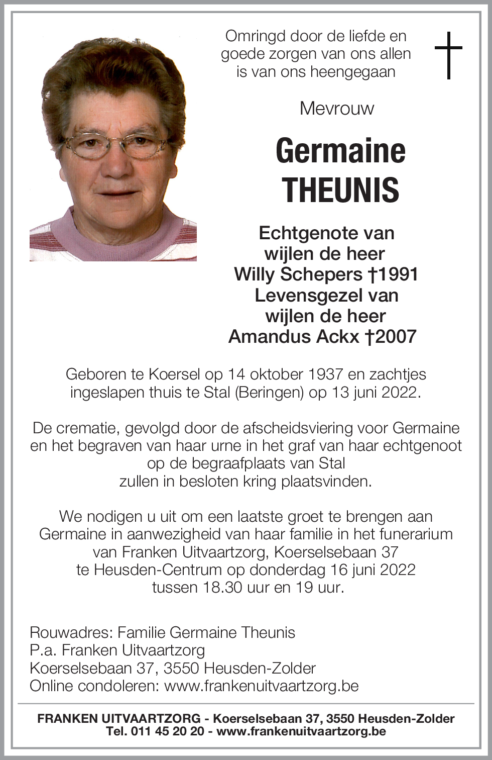 Germaine Theunis