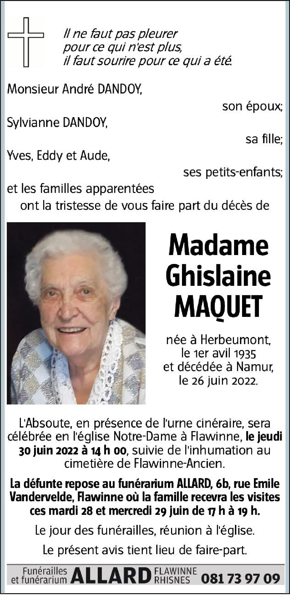 Ghislaine MAQUET