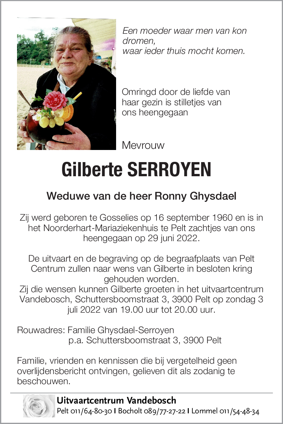 Gilberte Serroyen