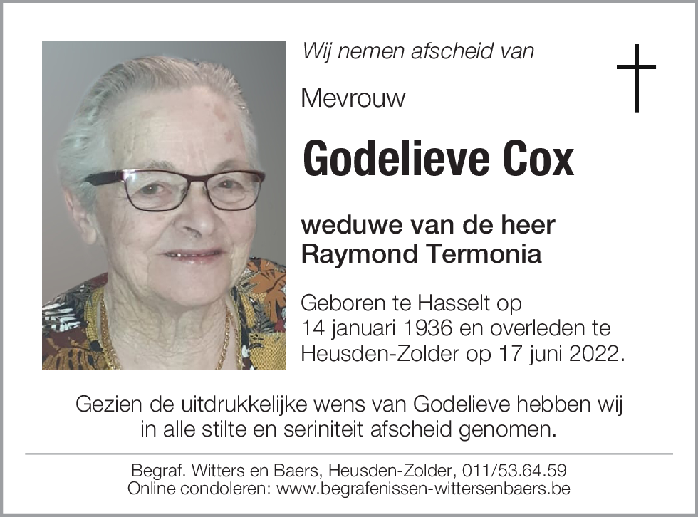 Godelieve Cox