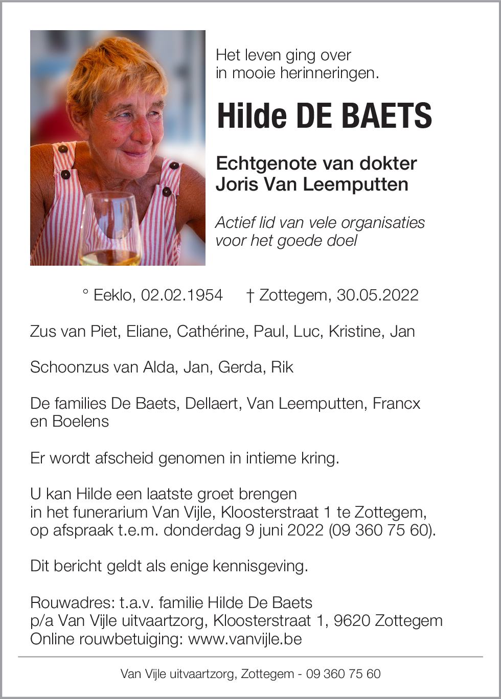 Hilde De Baets