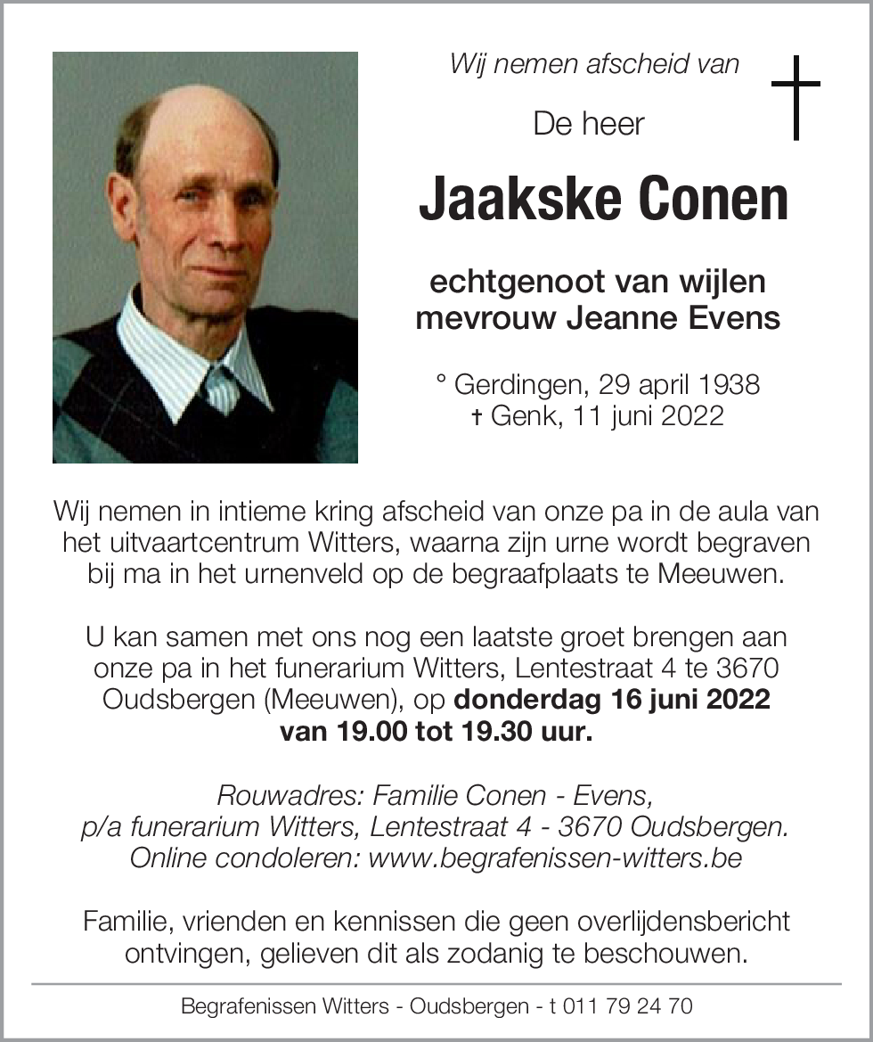 Jaakske Conen